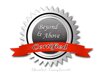 Beyond & Above Certified