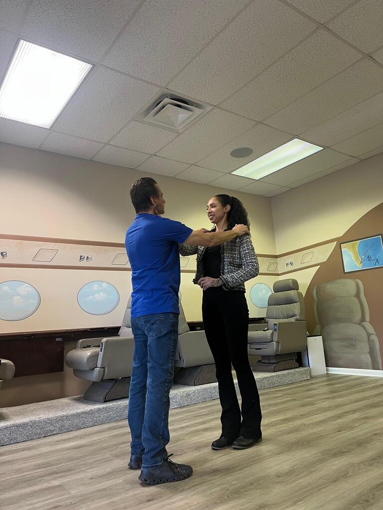 Hands-on practice in the Beyond and Above training studio