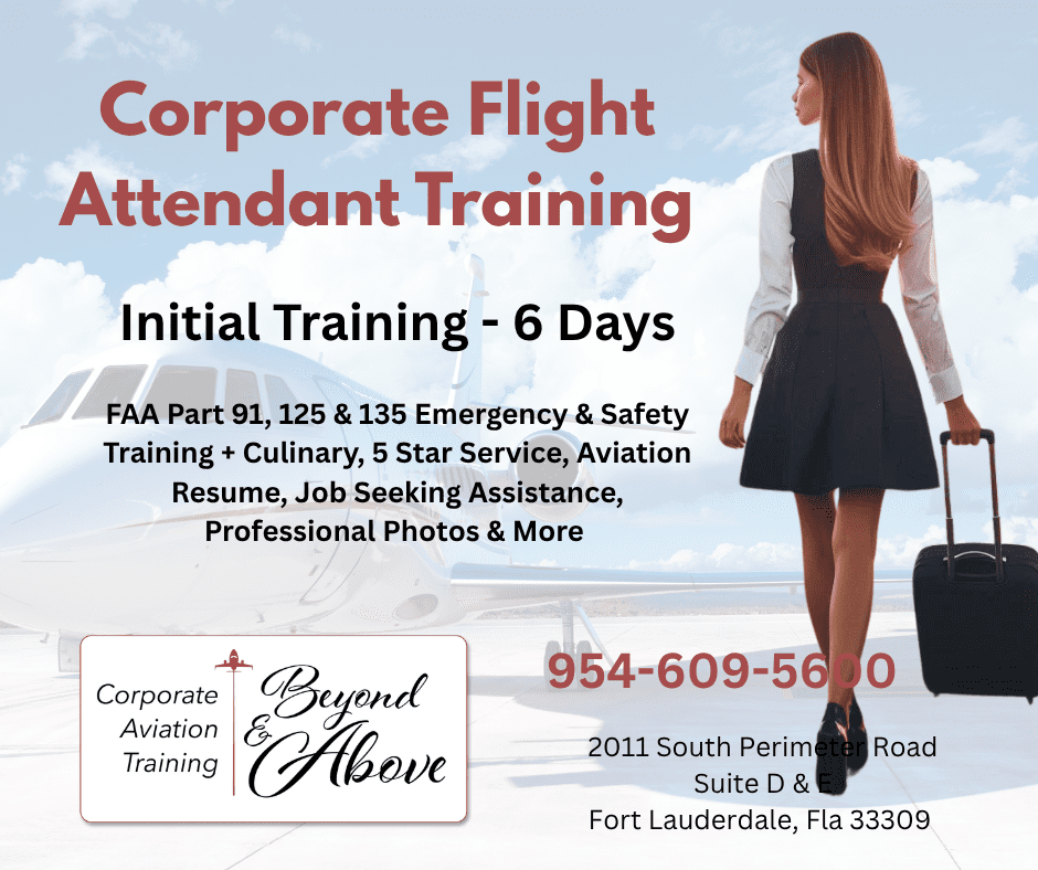 Corporate Flight Attendant-Initial Training